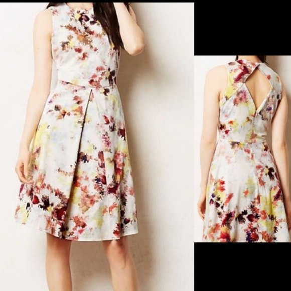 NWOT ANTHRO Hunter Bell Kukka dress with pockets - Picture 4 of 5